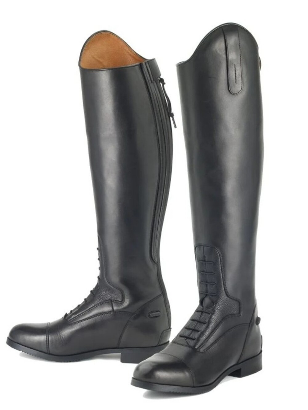 Ovation Flex Sport Field Boots Black Size 4 Youth Regular Tall Riding Boots